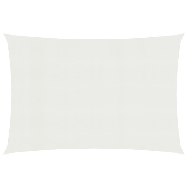 Toldo de vela blanco HDPE 160 g/m² 3x6 m D