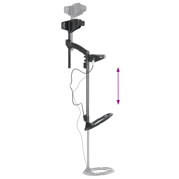 Detector de metales profundidad de búsqueda 24 cm pantalla LCD M 4