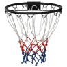 Cesto de basquetebol 39 cm aço preto 2