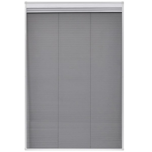 Mosquitera plisada para ventanas aluminio 80x120cm con sombrilla M 4