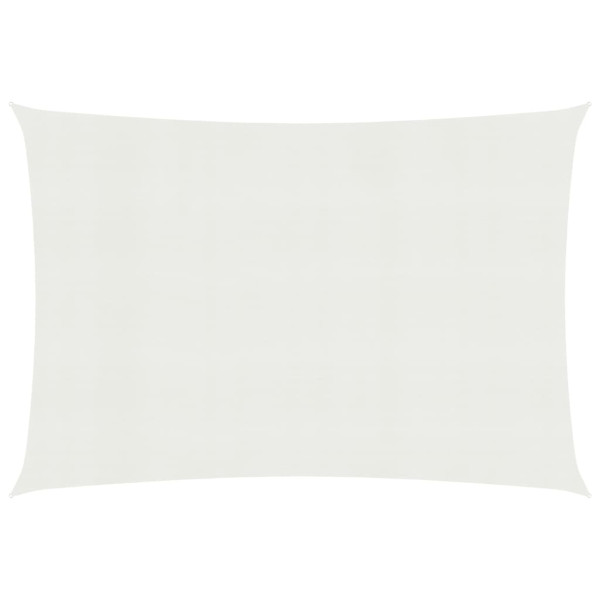 Toldo de vela HDPE blanco 160 g/m² 2.5x3 m D