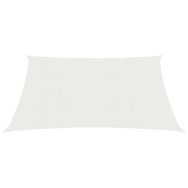 Toldo de vela HDPE blanco 160 g/m² 2.5x3 m M 2