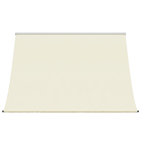 Toldo retrátil 250x150 cm tecido e aço cor creme M 3