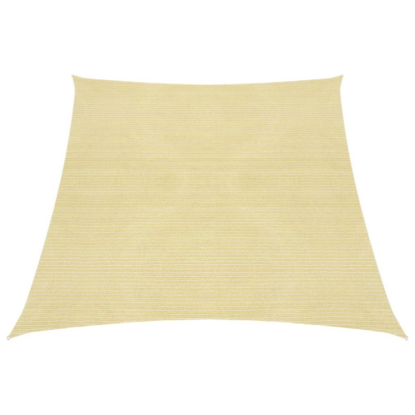 Toldo de vela HDPE beige 160 g/m² 4/5x4 m D