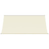 Toldo retráctil de tela y acero crema 300x150 cm 3