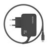 Cargador gan de pared aisens asch-1pd65wl033-bk/ 1xusb tipo-c + cable 1.8m/ 65w 3