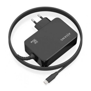 Cargador gan de pared aisens asch-1pd90wl034-bk/ 1xusb tipo-c + cable 1.8m/ 90w H