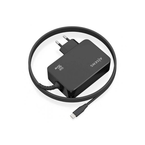 Cargador Gan de Pared Aisens ASCH-1PD90WL034-BK negro M 2