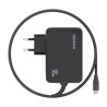 Cargador gan de pared aisens asch-1pd90wl034-bk/ 1xusb tipo-c + cable 1.8m/ 90w 3