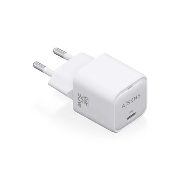 Cargador de pared Aisens ASCH-30W1P018-W blanco D