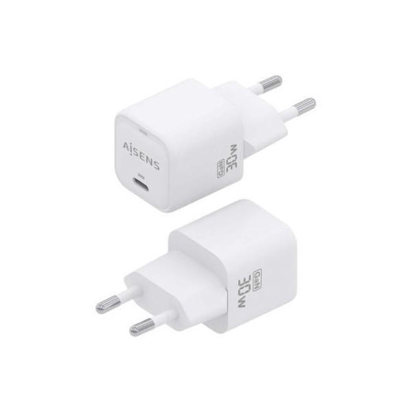 Cargador de pared aisens asch-30w1p018-w/ 1xusb tipo-c/ 30w M 3