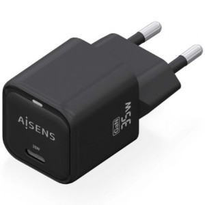 Cargador de pared aisens asch-35w1p023-bk/ 1xusb tipo-c/ 35w H