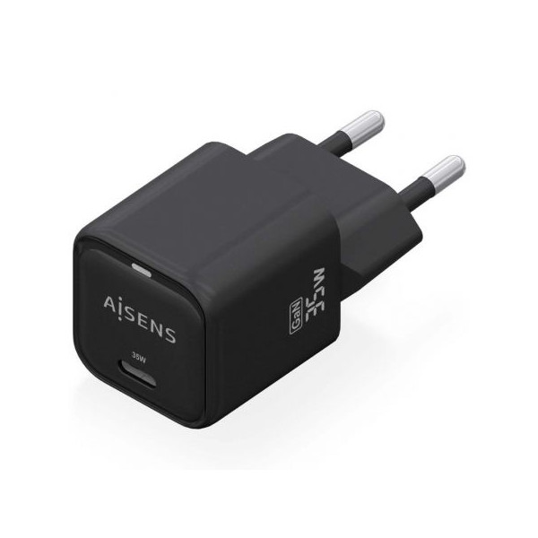 Cargador de pared aisens asch-35w1p023-bk/ 1xusb tipo-c/ 35w M 2