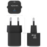Cargador de pared aisens asch-35w1p023-bk/ 1xusb tipo-c/ 35w 4