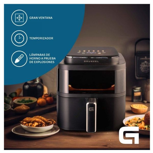 Grunkel Light Fryer 6L preto M 3
