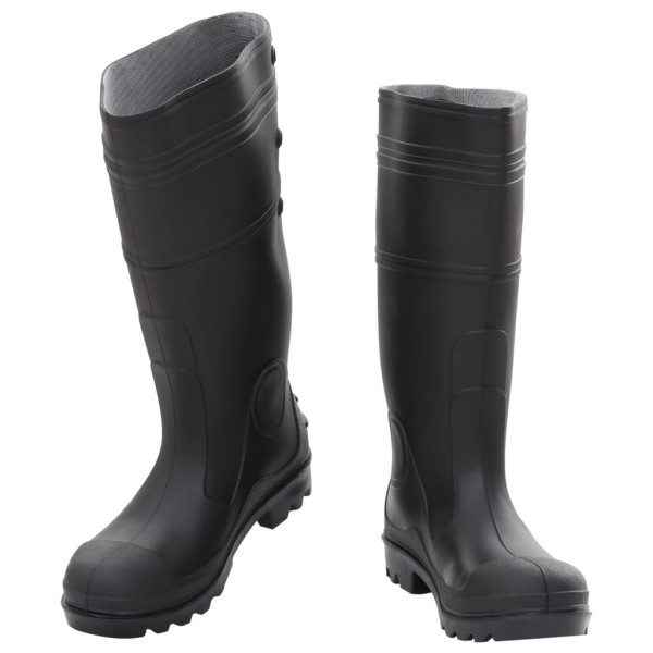 Botas de agua negro número 39 PVC M 2