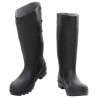 Botas de agua negro número 39 PVC 2