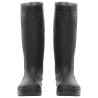 Galochas tamanho 39 PVC preto 3