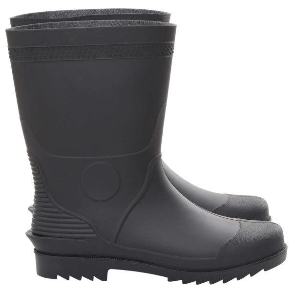 Botas de agua negro número 46 PVC M 4