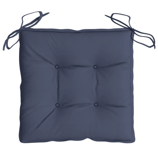 Almofadões cadeira 2 pcs 50x50x7 cm tecido oxford azul-marinho M 5