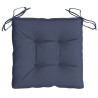 Cojines para silla 2 uds tela Oxford azul marino 50x50x7 cm 5