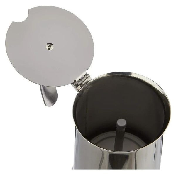Cafetera Italiana MONIX Eterna 10 tazas acero inoxidable M 4