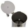 Cafetera Italiana MONIX Eterna 10 tazas acero inoxidable 4