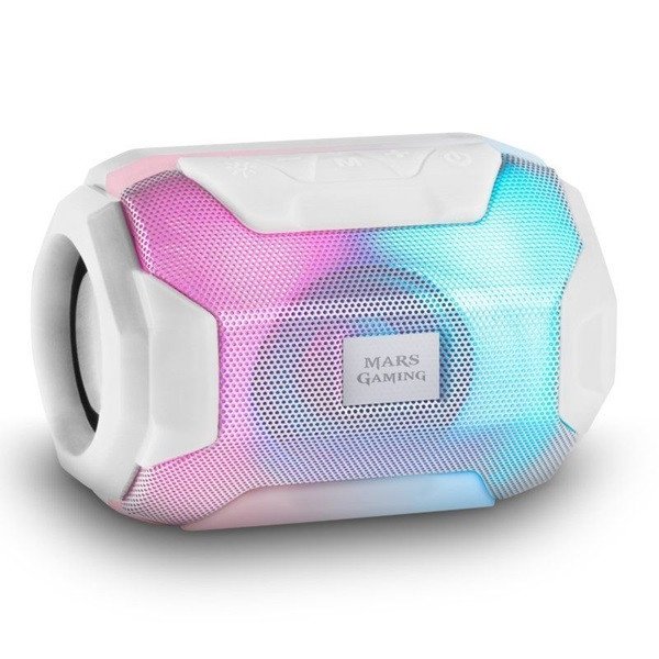 Altavoz con bluetooth Mars Gaming MSBAXW blanco M 2