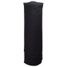 Membrana geotextil fibra de poliéster negro 1x10 m 2