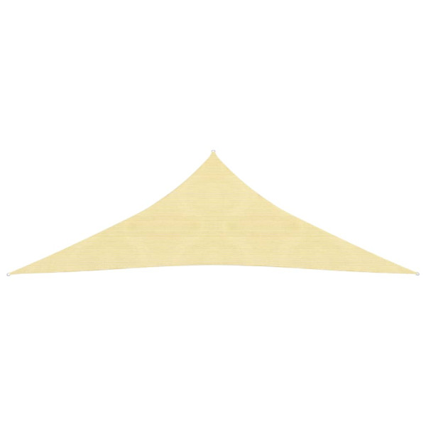Toldo de vela HDPE beige 160 g/m² 5x5x6 m M 2