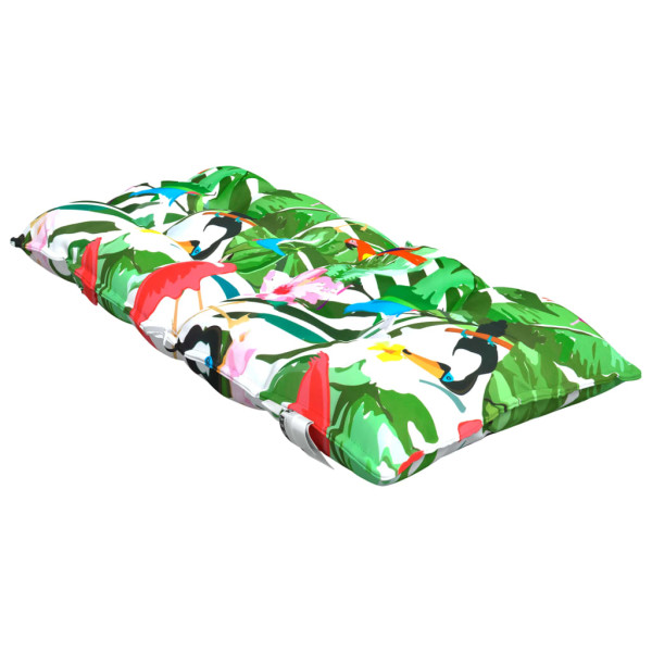 Almofadas de cadeira com encosto baixo 4 unidades de tecido Oxford multicolorido M 5