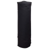 Membrana geotextil fibra de poliéster negro 1x10 m 2