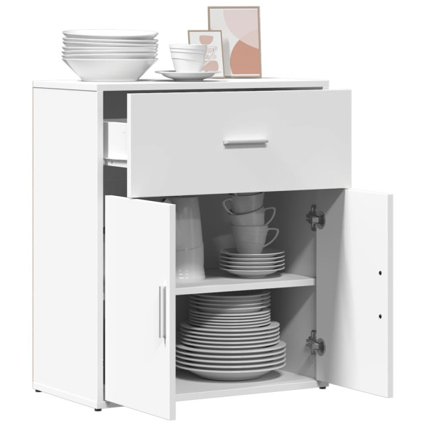 Aparador 60x31x70 cm derivados de madeira branco M 4