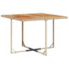 Set comedor de jardín 9 pzas con cojines ratán sintético beige 3