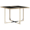Set comedor de jardín 9 pzas con cojines ratán sintético beige 3