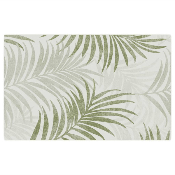 Alfombra de pelo corto antideslizante multicolor 190x300 cm M 2