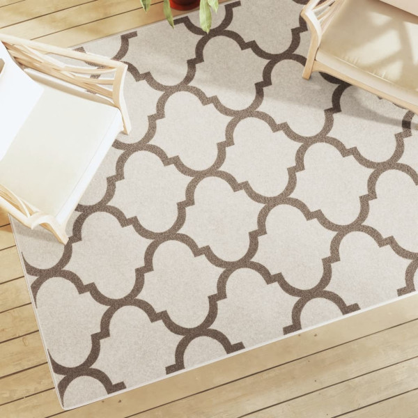 Tapete pelo curto antiderrapante int./ext. 160x230 cm multicor M 4