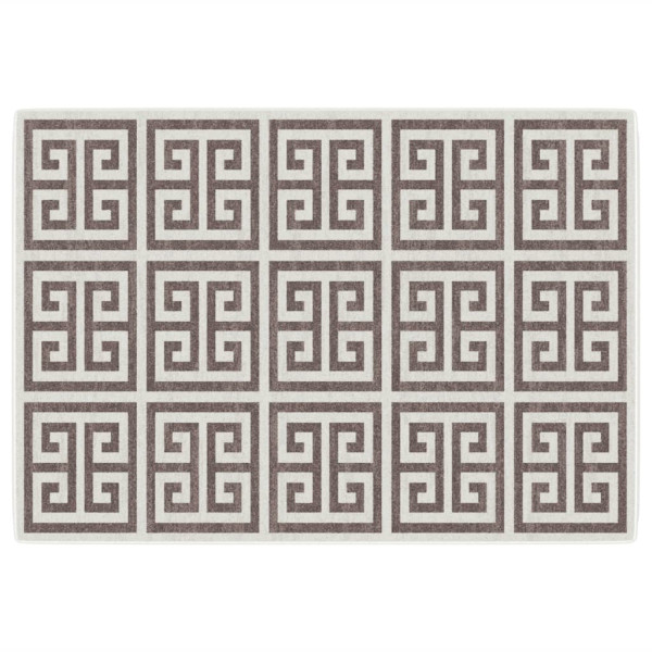 Alfombra de pelo corto antideslizante multicolor 160x230 cm M 2