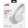 Auriculares jvc ha-s31m/ con micrófono/ jack 3.5/ blancos 5