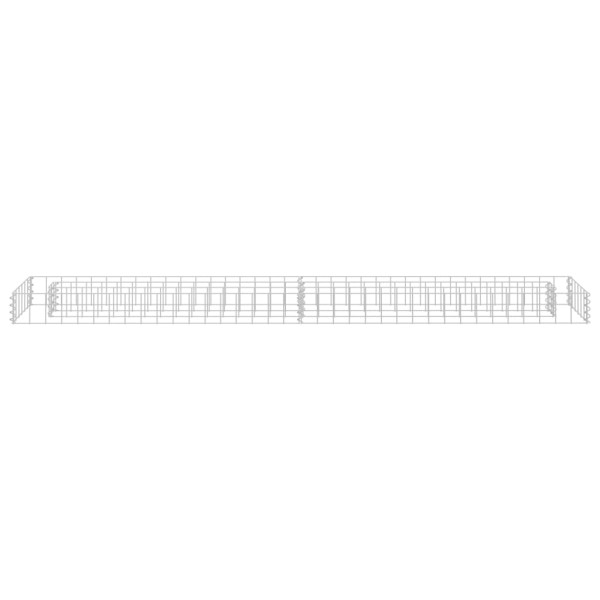 Arriate de gaviones de acero galvanizado 180x30x10 cm M 3