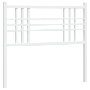 Cabecero de metal blanco 100 cm H