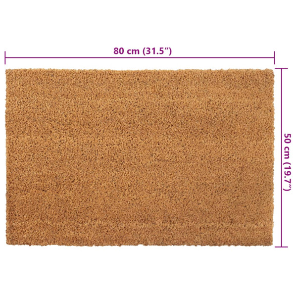 Felt de fibra de coco natural 50x80 cm M 4