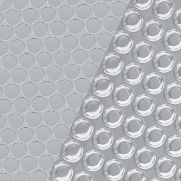 Cubierta de piscina PE plateado 732x366 cm M 4