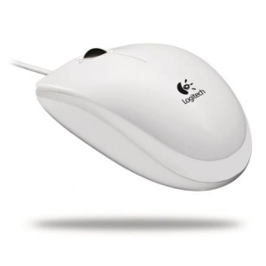 Ratón Logitech B100 blanco H