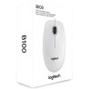 Rato com cabo logitech b100 - 3 botões - 800dpi - usb 4