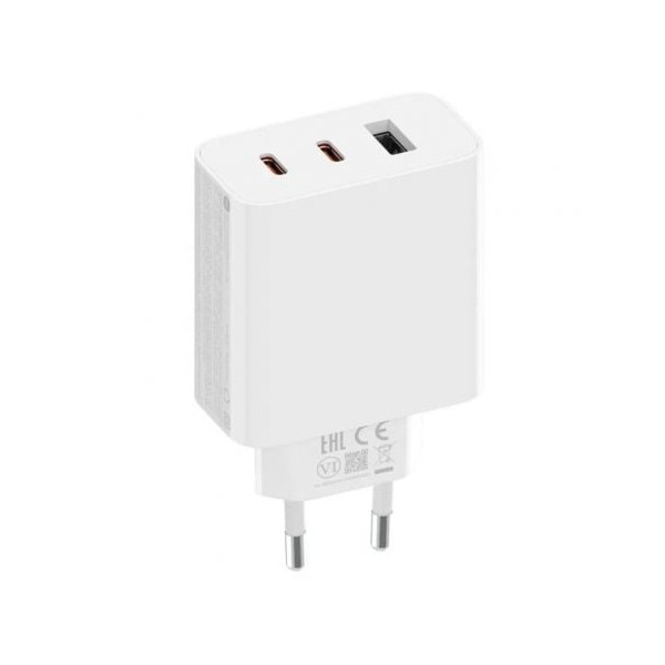 Cargador de Pared Xiaomi 67W Gan Charger 2C1A blanco D