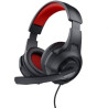 Auriculares Gaming con micrófono Trust Gaming 24785 negro y rojo 1