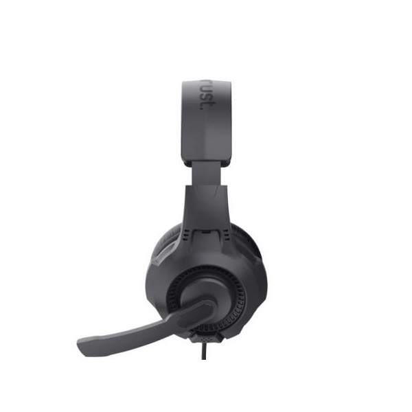 Fones de ouvido para jogos com microfone Trust Gaming 24785 preto e vermelho M 4