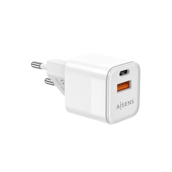 Cargador de Pared Aisens ASCH-20W2P002-W blanco M 2