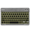 Teclado compacto inalámbrico por bluetooth subblim smart backlit/ gris 3